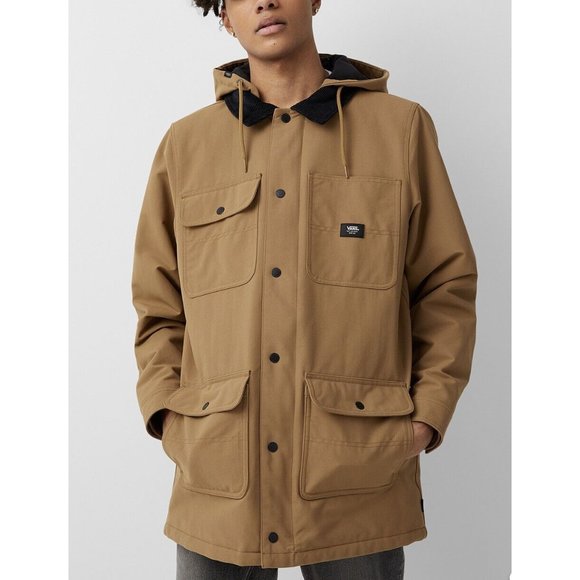 $179 VANS Men’s Drill Chore Coat Hooded Jacket Size XS